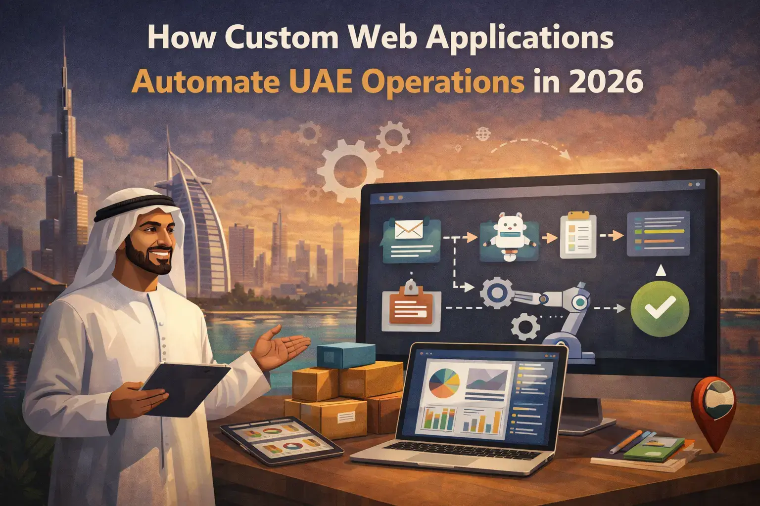 How Custom Web Apps Help UAE Companies Automate Ops in 2026
