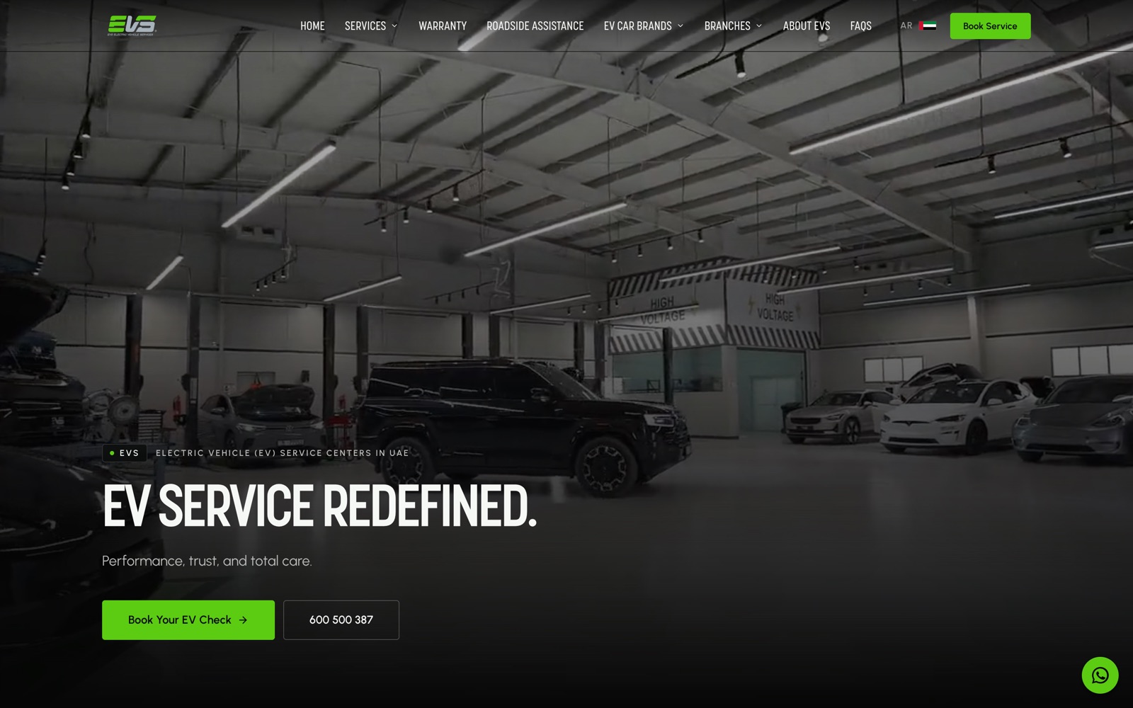 EVS UAE project visual