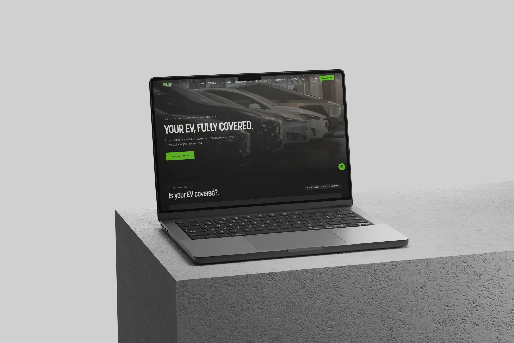 EVS UAE — Multi-Location Service Platform & Local SEO