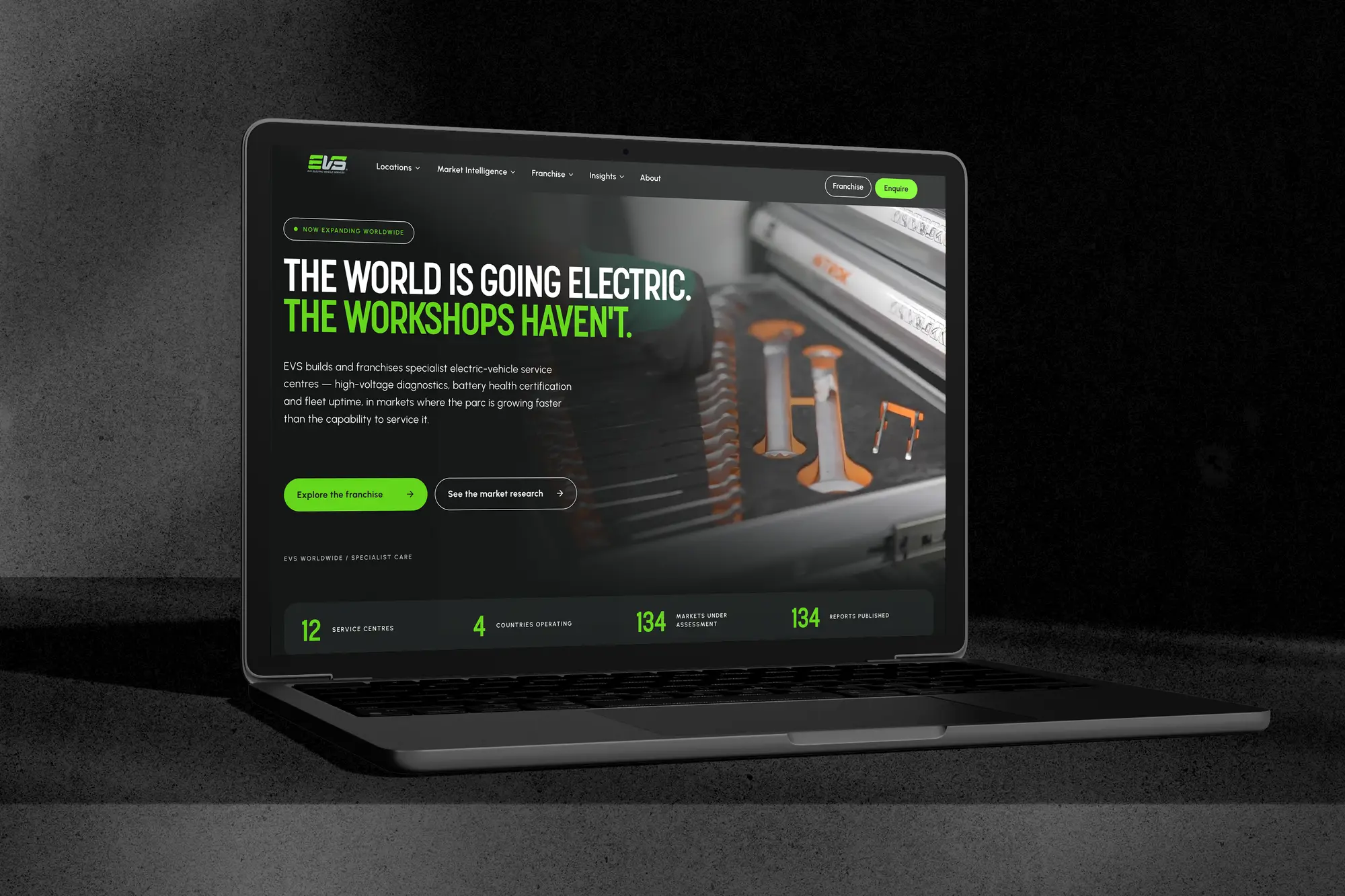 EVS Worldwide — Franchise Expansion Platform
